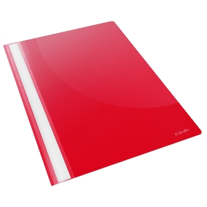 Folder plástico tamaño carta rojo
