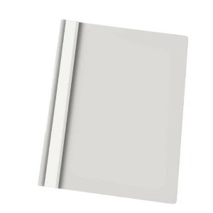 Folder plástico tamaño carta gris