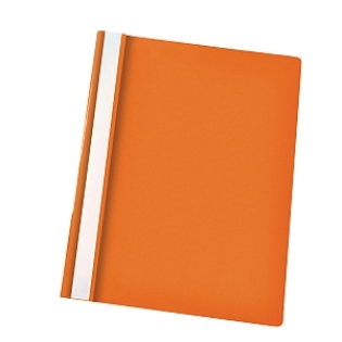 Folder plástico tamaño carta naranja