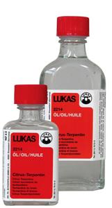 Trementina cítrica LUKAS, frasco 125ml