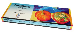 Témpera NERCHAU, set de 12 tubos 19ml