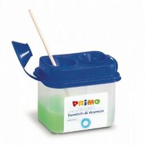Depósito plástico p/lavar pinceles PRIMO