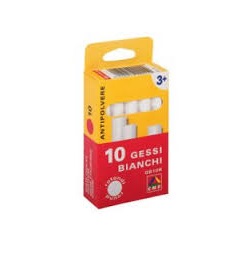 Yeso para pizarra PRIMO blanco,caja d/10