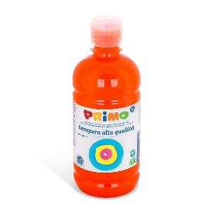 Témpera líquida PRIMO 500ml, naranja