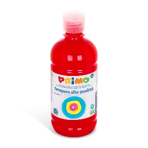 Témpera líquida PRIMO 500ml, roja