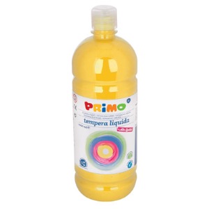 Témpera líquida PRIMO 1000ml, amarilla