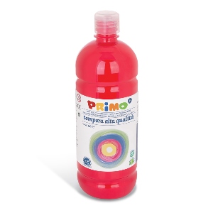 Témpera líquida PRIMO 1000ml, roja