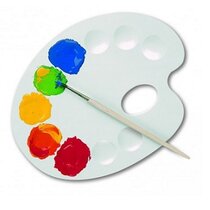 Paleta plástica ovalada PRIMO pequeña