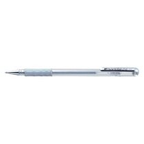 Bolígrafo PENTEL HYBRID GEL GRIP platead
