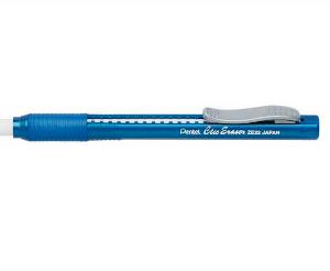 Borrador tipo pluma PENTEL CLIC azul