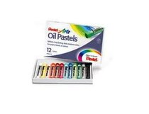 Yeso pastel graso PENTEL ARTS, caja d/12