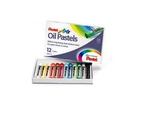 Yeso pastel graso PENTEL ARTS, caja de 12