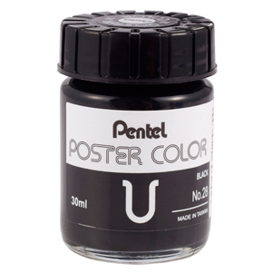 Témpera PENTEL 30ml negro