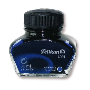 Tinta PELIKAN 4001 azul real, fco. 30 ml