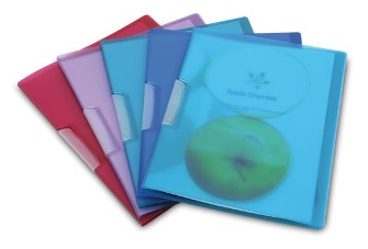 Folder con clip giratorio RAPESCO ECO A4