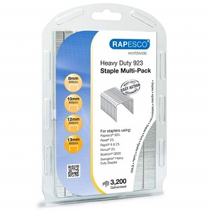 Grapas 923 multi-pack RAPESCO