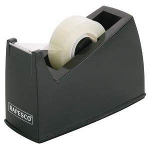 Dispensador de cintas RAPESCO 300 negro