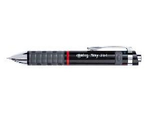 Bolígrafo ROTRING  3 en 1  0.7mm negro