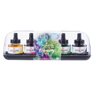 Acuarela líq TALENS ECOLINE set/ 5x30ml