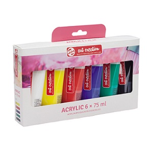 Acrílico TALENS ArtCreation, set 6x75ml