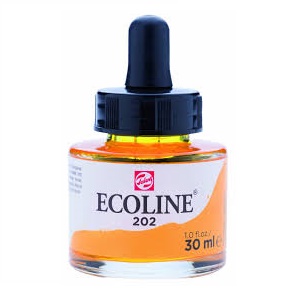 Acuarela líquida TALENS ECOLINE 30ml. amarillo oscuro