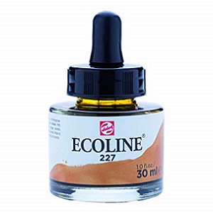 Acuarela líquida TALENS ECOLINE 30ml, ocre amarillo