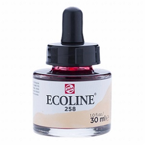 Acuarela líquida TALENS ECOLINE 30ml, albaricoque