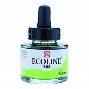 Acuarela líquida TALENS ECOLINE 30ml, verde primavera