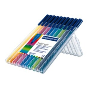 Rotuladores TRIPLUS Color, set de 10