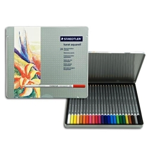 Lápiz acuarelable STAEDTLER caja 24