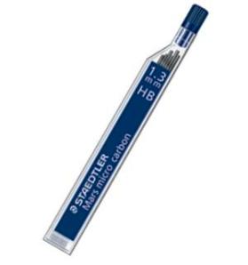 Minas de 1.3 mm STAEDTLER HB, tubo de 6