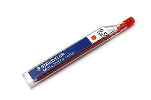 Minas 0.5 STAEDTLER rojo