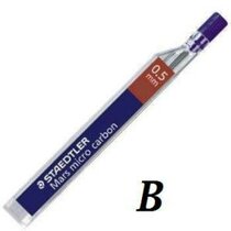 Minas 0.5 STAEDTLER B, tubo de 12