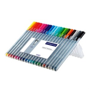 Rotuladores TRIPLUS Fineliner, set de 20