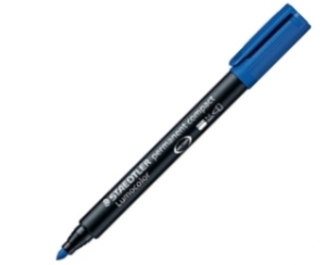 Marcador permanente STAEDTLER COMPACT azul