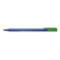 Bolígrafo TRIPLUS BALL p. fino verde