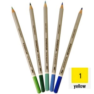 Lápiz acuarelable STAEDTLER amarillo