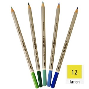 Lápiz acuarelable STAEDTLER amarillo limón