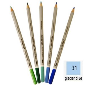 Lápiz acuarelable STAEDTLER azul montaña