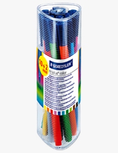 Rotuladores TRIPLUS Color, set de 12 en tubo