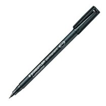 Rotulador pmte. p. fina LUMOCOLOR negro