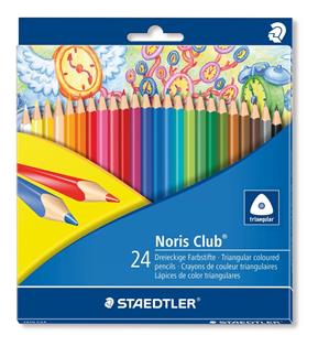 Lápiz de color triangular STAEDTLER caja de 24