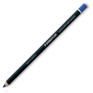 Lápiz graso STAEDTLER glasochrom azul