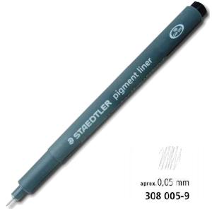 Rotulador PIGMENT LINER 0.05 negro