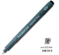 Rotulador PIGMENT LINER 0.3 negro