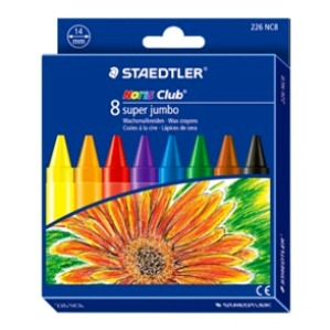 Crayones super jumbo STAEDTLER, caja de 8