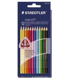 Lápiz de color STAEDTLER ERGOSOFT caja de12