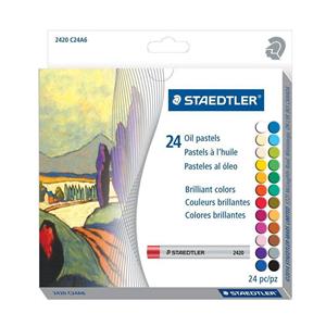 Yeso pastel graso STAEDTLER, caja de 24