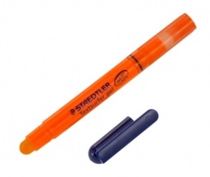 Resaltador de texto STAEDTLER gel naranja