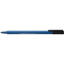 Bolígrafo TRIPLUS BALL p. grueso, negro